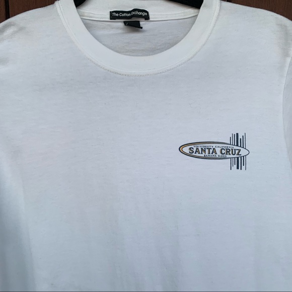 White University of California Santa Cruz Tee Shirt Size Medium - Picture 3 of 4